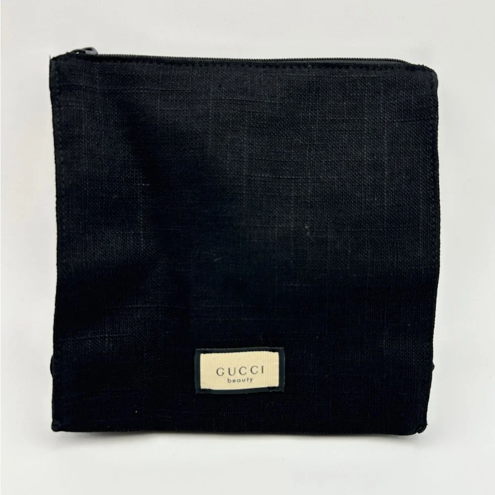 Gucci Organic Cotton Cosmetic Pouch from Gucci Beauty, New, About 7